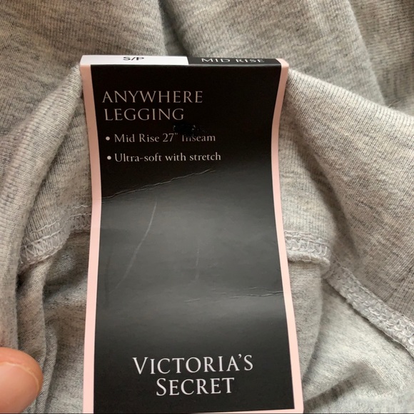 VICTORIAS SECRET ANYWHERE COTTON LEGGINGS - Picture 4 of 5